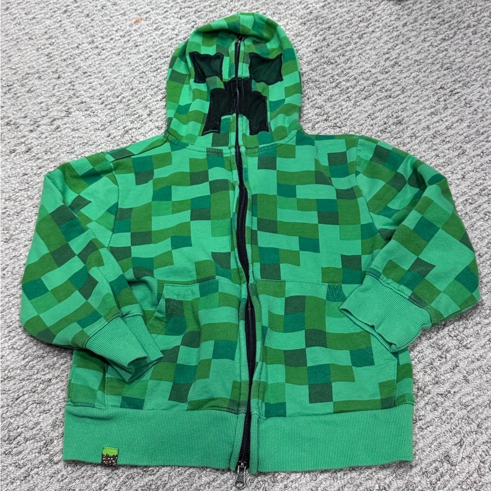 ☃️Minecraft kids zip up ☃️
